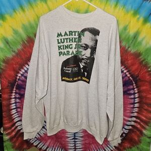 Gray Martin Luther King Jr. Parade Crewneck Sweater
